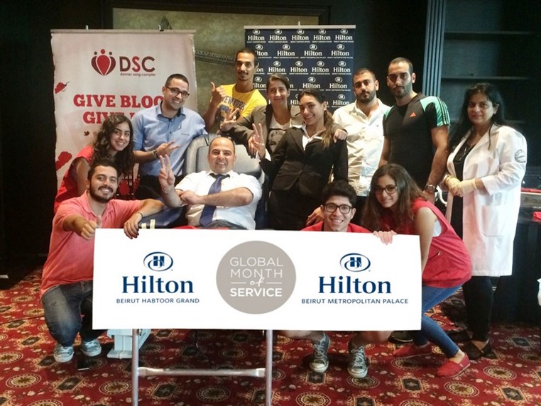 Hilton Hotels in Beirut Celebrate Annual Hilton Worldwide Global Month of Service
